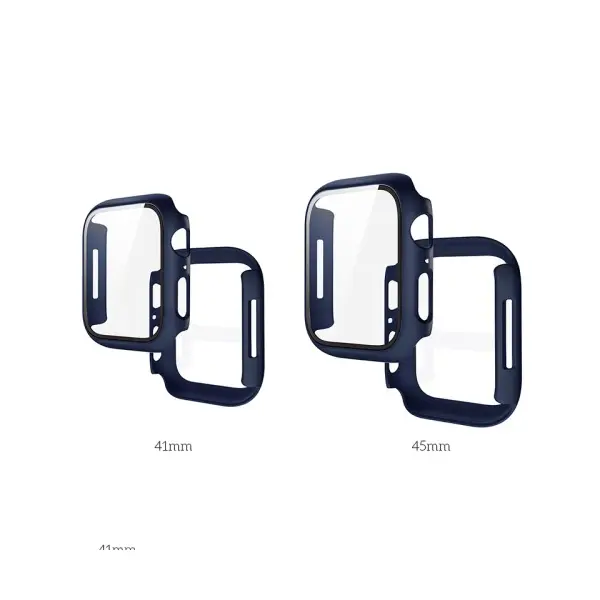 БАМПЕР ДЛЯ APPLE WATCH HOCO IWATCH7, 8 WS3 SHADOW PROTECTIVE CASE+FILM (45MM) OFFICIAL ЗЕЛЕНИЙ