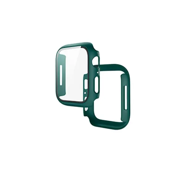 БАМПЕР ДЛЯ APPLE WATCH HOCO IWATCH7, 8 WS3 SHADOW PROTECTIVE CASE+FILM (45MM) OFFICIAL ЗЕЛЕНИЙ