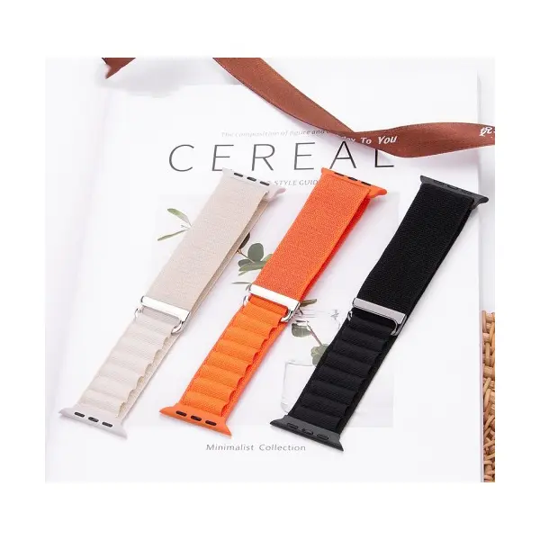 РЕМІНЕЦЬ APPLE WATCH HOCO IWATCH WA20 CLIMBING ALPINE LOOP NYLON STRAP 38-41MM STARLIGHTORANGE