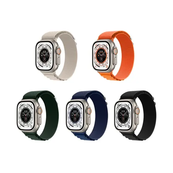 РЕМІНЕЦЬ APPLE WATCH HOCO IWATCH WA20 CLIMBING ALPINE LOOP NYLON STRAP 38-41MM STARLIGHTORANGE