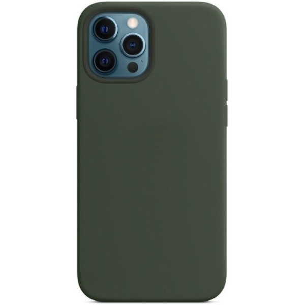 MR1_84555 Чохол silicone case для iphone 12 pro max cyprus зелений SILICONE CASE