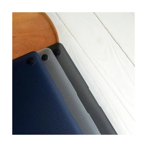 MR4_35052 Накладка air carbon fiber case для macbook m2 air 13.6 (a2681), чорний 