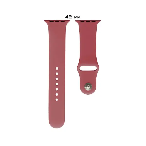 РЕМІНЕЦЬ ДЛЯ APPLE WATCH SILICONE 42, 44MM M (25) CAMELIA