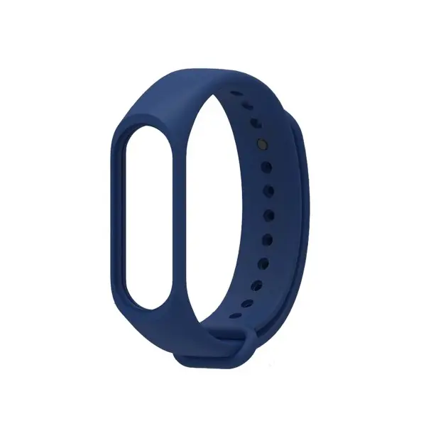 MR4_42102 Ремінець для xiaomi mi band 3, 4 dark синій 