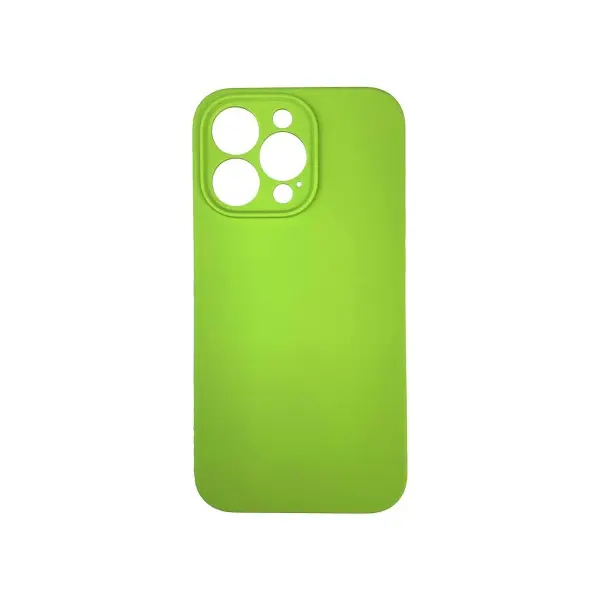 ЧОХОЛ SILICONE CASE FULL CAMERA COPY ДЛЯ IPHONE 13 PRO MAX (60) PARTY ЗЕЛЕНИЙ