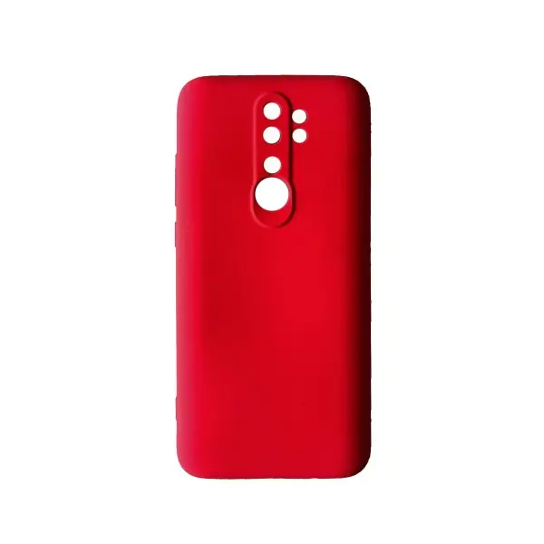 MR4_40854 Чохол silicone case camera (no logo) для redmi note 8 pro червоний 
