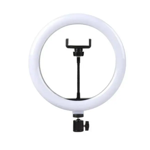 КІЛЬЦЕВА СВІТЛОДІОДНА LED LJJ 10 (26CM) ІЗ ЗАТИСКАЧЕМ ДЛЯ ТЕЛЕФОНУ