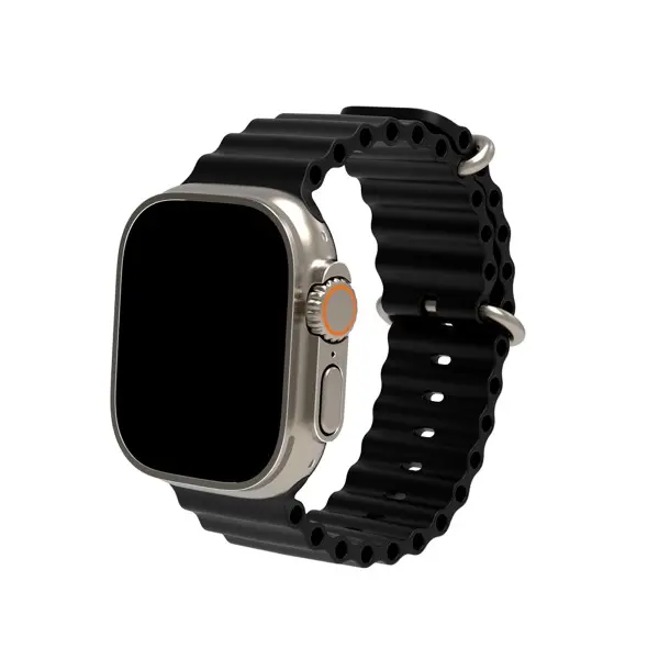 РЕМІНЕЦЬ OCEAN BAND ДЛЯ APPLE WATCH 38, 40, 41, ЧОРНИЙ