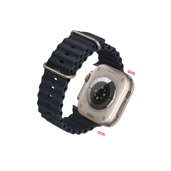 РЕМІНЕЦЬ APPLE WATCH HOCO IWATCH WA12 ORIGINAL MARINE 2-BUCKLE SILICONE 38-41MM ЖОВТИЙ