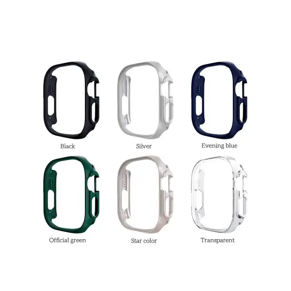 БАМПЕР ДЛЯ APPLE WATCH HOCO IWATCH ULTRA WS5 GUARDIAN HOLLOW PROTECTIVE CASE (49MM), СІРИЙ