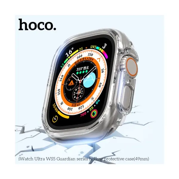 БАМПЕР ДЛЯ APPLE WATCH HOCO IWATCH ULTRA WS5 GUARDIAN HOLLOW PROTECTIVE CASE (49MM) EVENING СИНІЙ