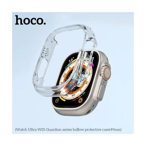 БАМПЕР ДЛЯ APPLE WATCH HOCO IWATCH ULTRA WS5 GUARDIAN HOLLOW PROTECTIVE CASE (49MM) OFFICIAL ЗЕЛЕНИЙ