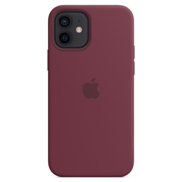 MR1_84844 Чохол silicone case для iphone 12 mini plum SILICONE CASE