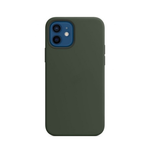 MR1_84849 Чохол silicone case для iphone 12, 12 pro cyprus зелений SILICONE CASE