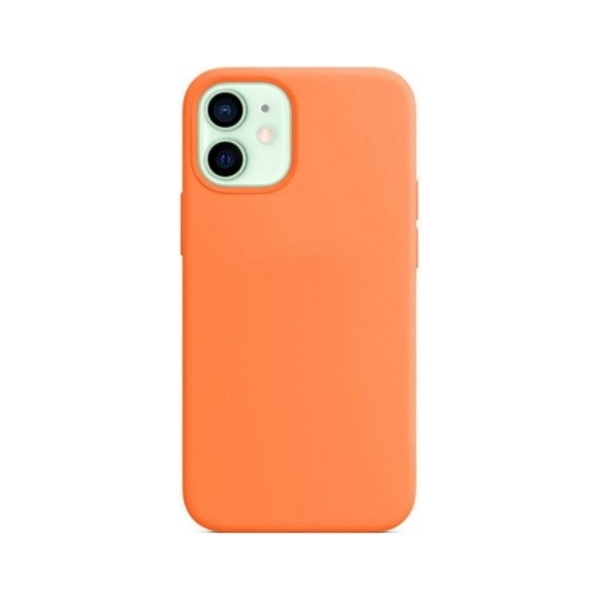 MR1_84848 Чехол silicone case для iphone 12, 12 pro kumquat SILICONE CASE