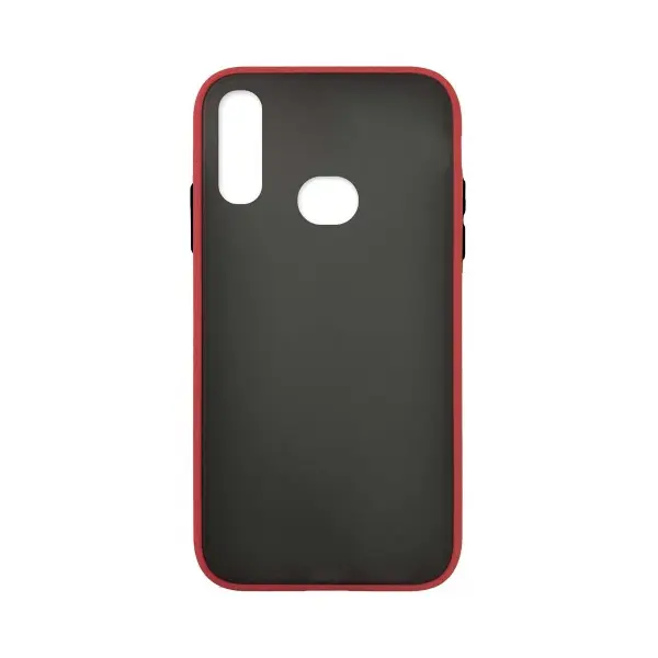 ЧОХОЛ-БАМПЕР ЗАХИСНИЙ GINGLE MATTE CASE SAMSUNG A10S (A107) ЧЕРВОНИЙ, ЧОРНИЙ