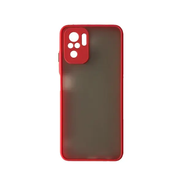 ЧОХОЛ-БАМПЕР ЗАХИСНИЙ GINGLE MATTE CASE REDMI NOTE 10, 10S ЧЕРВОНИЙ