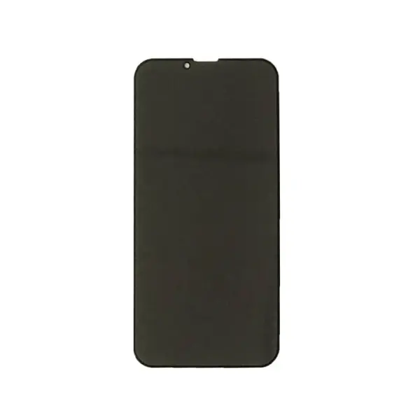 MR4_46155 Захисне скло privacy glass (анти-шпигун) для iphone 14 plus, 13 pro max, чорний (тех. пак) 