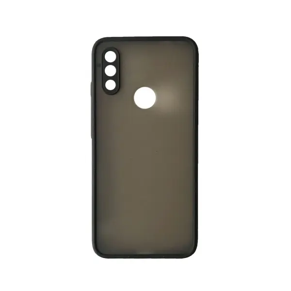 MR4_46465 Чохол-бампер захисний gingle matte case redmi 7, чорний 