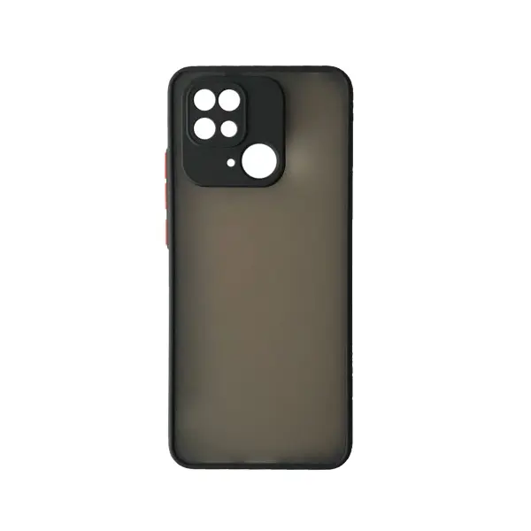 MR4_46468 Чохол-бампер захисний gingle matte case redmi 10c, чорний 