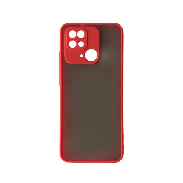 MR4_46470 Чохол-бампер захисний gingle matte case redmi 10c червоний 