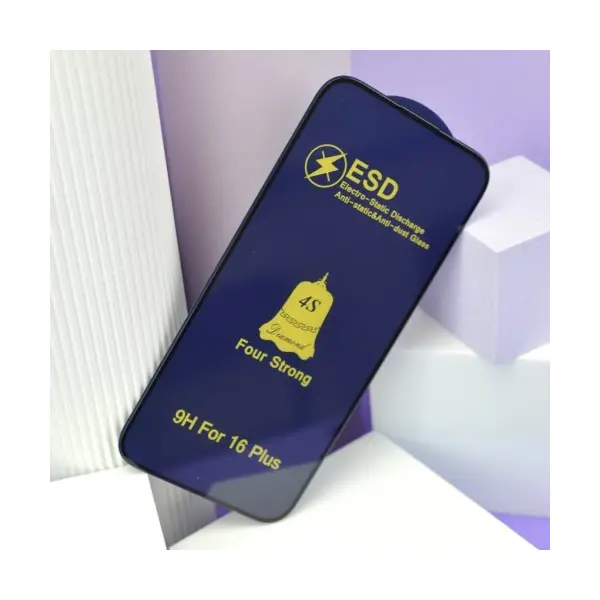 ЗАХИСНЕ СКЛО ESD 4S ANTI-STATIC ДЛЯ IPHONE 7, 8, ЧОРНИЙ (ТЕХ. ПАК)