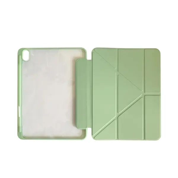 MR4_51103 Чохол smart case clear stylus для apple ipad air 4 10.9, air 5 10.9 light зелений 