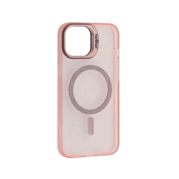 ЧОХОЛ PRO CRYSTALSHINE FORTABLE MAGSAFE ДЛЯ IPHONE 14 PRO MAX РОЖЕВИЙ