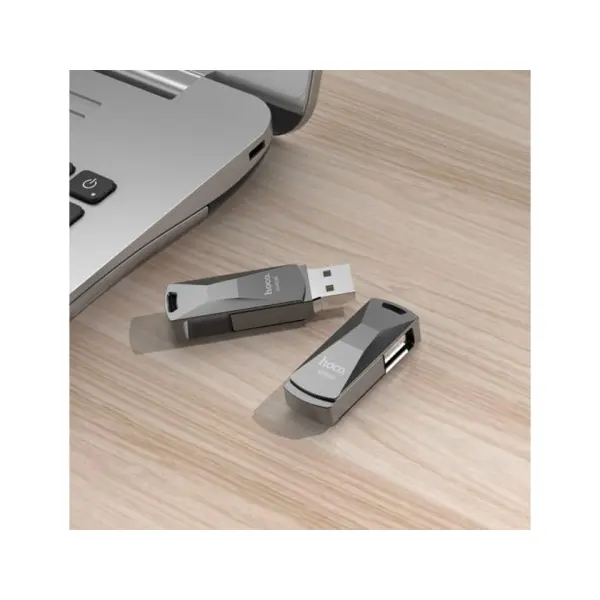 ФЛЕШ-НАКОПИЧУВАЧ USB HOCO UD5 WISDOM HIGH-SPEED USB 3.0 32GB, ЧОРНИЙ