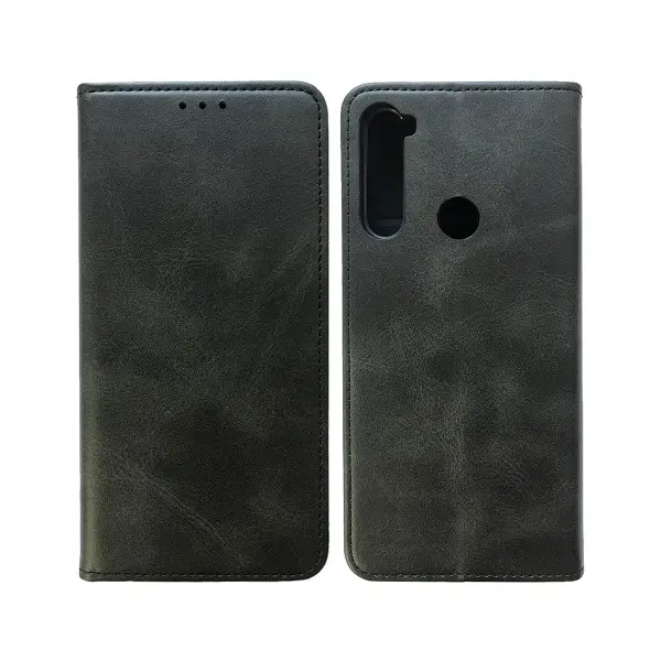 MR4_54265 Чохол-книжка black tpu magnet для redmi note 8t, чорний 