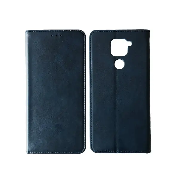 MR4_54272 Чохол-книжка black tpu magnet для redmi note 9 синій 
