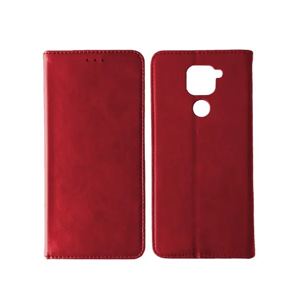 MR4_54273 Чохол-книжка black tpu magnet для redmi note 9 червоний 