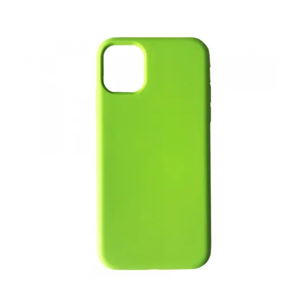 ЧОХОЛ SILICONE CASE FULL COPY ДЛЯ IPHONE 15 PRO (31) LIME ЗЕЛЕНИЙ