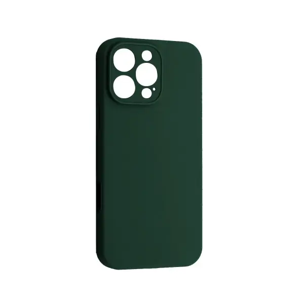 ЧОХОЛ SILICONE CASE FULL CAMERA COPY ДЛЯ IPHONE 16 PRO MAX (64) CYPRUS ЗЕЛЕНИЙ