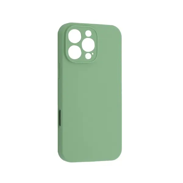 ЧОХОЛ SILICONE CASE FULL CAMERA COPY ДЛЯ IPHONE 16 PRO MAX (68) FRESH ЗЕЛЕНИЙ