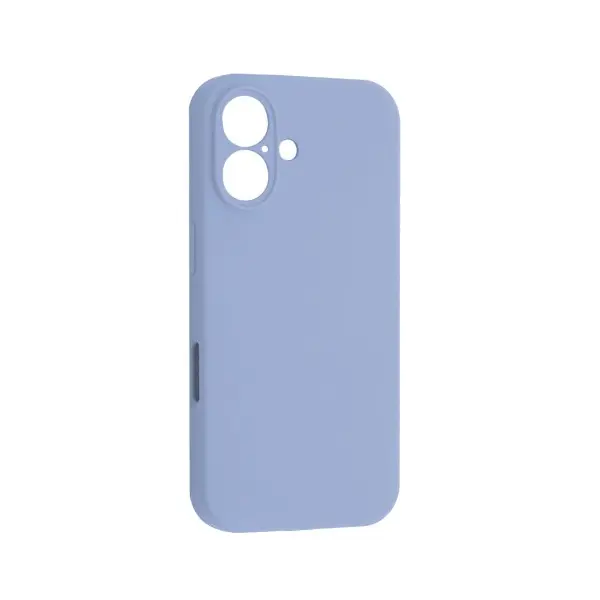 ЧОХОЛ SILICONE CASE FULL CAMERA COPY ДЛЯ IPHONE 16 PLUS (5) LILAC CREAM