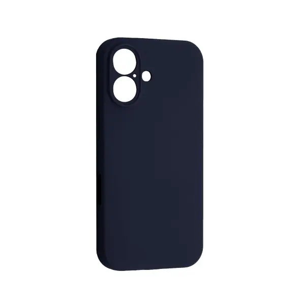 ЧОХОЛ SILICONE CASE FULL CAMERA COPY ДЛЯ IPHONE 16 PLUS (8) MIDNIGHT СИНІЙ