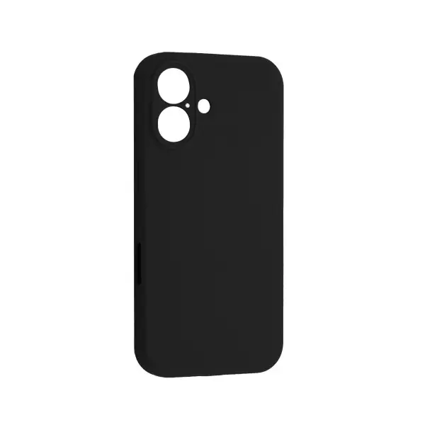 ЧОХОЛ SILICONE CASE FULL CAMERA COPY ДЛЯ IPHONE 16 (18), ЧОРНИЙ