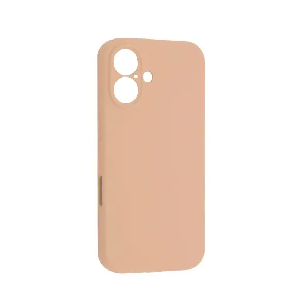 ЧОХОЛ SILICONE CASE FULL CAMERA COPY ДЛЯ IPHONE 16 (19) РОЖЕВИЙ SAND