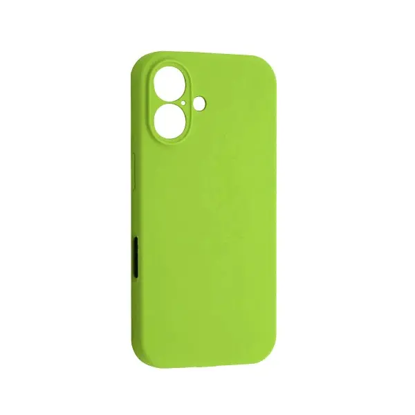 MR4_52073 Чохол silicone case full camera copy для iphone 16 (60) party зелений 