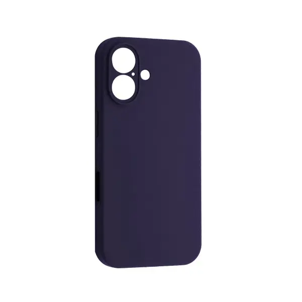 ЧОХОЛ SILICONE CASE FULL CAMERA COPY ДЛЯ IPHONE 16 PLUS (71) NEW ПУРПУРОВИЙ