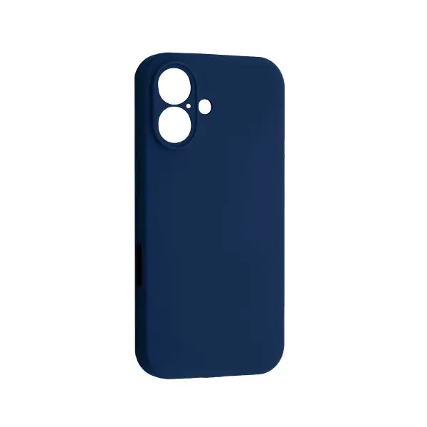 ЧОХОЛ SILICONE CASE FULL CAMERA COPY ДЛЯ IPHONE 16 PLUS (63) DEEP NAVY