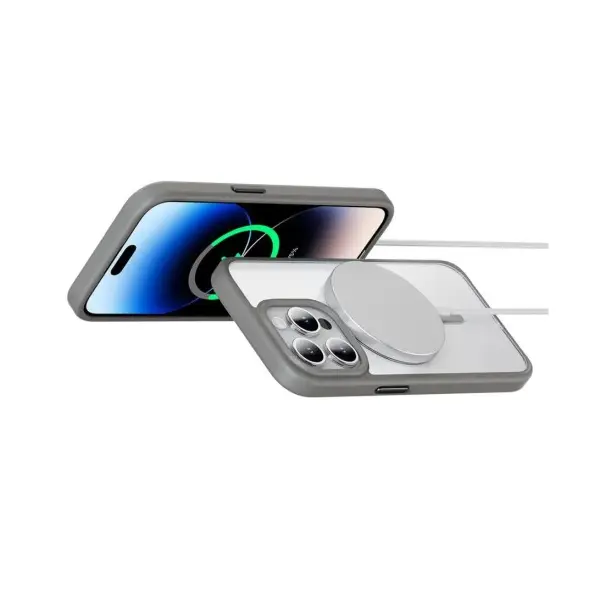 ЧОХОЛ ROCK GUARD SERIES PROTECTION CASE WITH MAGNETIC ДЛЯ IPHONE 16 PLUS, СІРИЙ