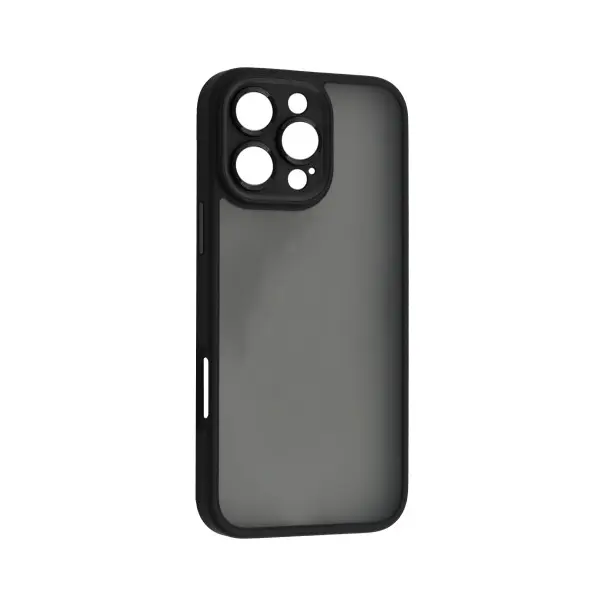 MR4_52159 Чохол rock guard touch series protection (anti-drop lens) для iphone 16 pro, чорний 