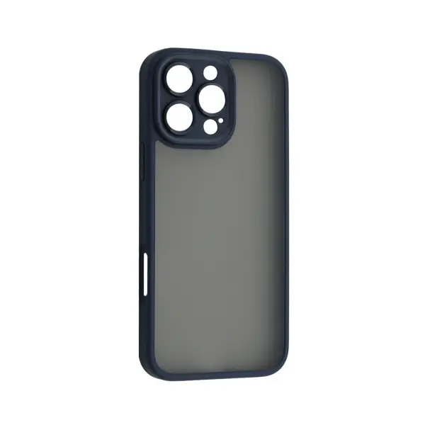 MR4_52160 Чохол rock guard touch series protection (anti-drop lens) для iphone 16 pro синій 