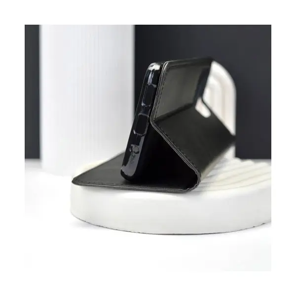 MR4_54327 Чохол-книжка black tpu magnet для samsung a35 (a355), чорний 
