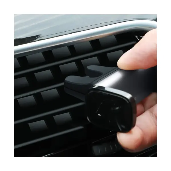 MR4_54503 Автотримач baseus steel cannon air outlet car mount, чорний sugp-01 