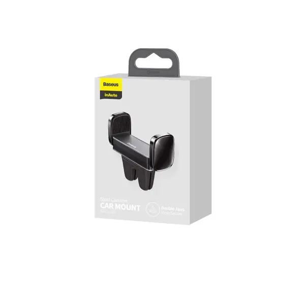 АВТОТРИМАЧ BASEUS STEEL CANNON AIR OUTLET CAR MOUNT, ЧОРНИЙ SUGP-01