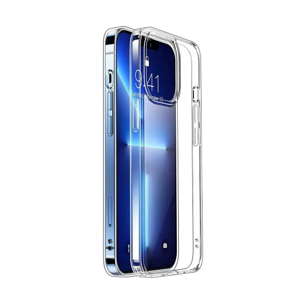 СИЛІКОНОВИЙ ЧОХОЛ BASEUS SIMPLE CASE ДЛЯ IPHONE 13 PRO MAX TRANSPARENT ARAJ000202