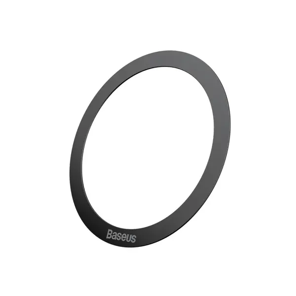 MR4_54439 Пластина для magsafe baseus halo series magnetic metal ring (2pcs, pack), чорний pcch000001 